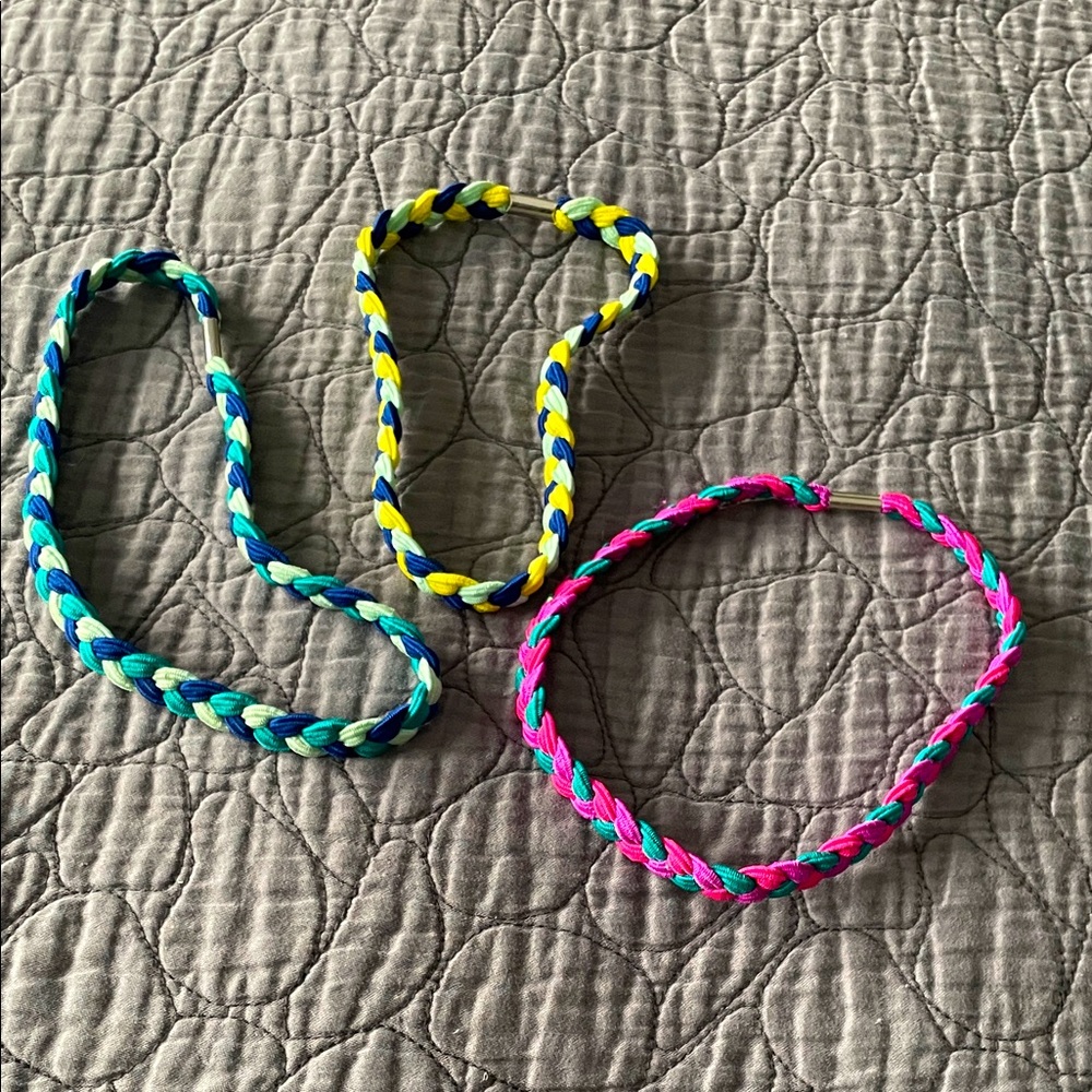 Braided Headbands - Set of 3